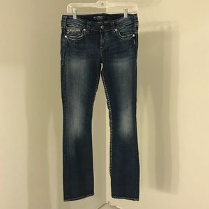 Silver Berkeley boot cut jeans